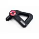 Электрический перкуссионный массажер триггерных точек Massage Gun 8891 9 насадок для ног, спины, шеи Черный с