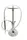 Кальян AMY Deluxe SS 05 Feather steel Basic (75 см) Прозрачный