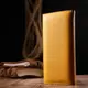 Женский горизонтальный кошелек из натуральной кожи KARYA 21097 Желтый