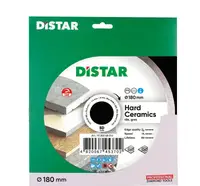 Круг алмазный отрезной Distar 1A1R Hard СeramiСs 8926 180 мм серебристый