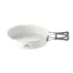 Сковородка со складной ручкой Naturehike CNK2450CF013, 17,5 см, алюминий, белая