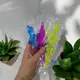 Крокодил-липучка (лизун), 20 см, малиновый