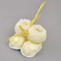 Іграшка на ялинку YES Чоботи 973461 7х10 см золота