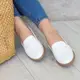 Лоферы женские Fashion Comet 3173 41 размер 26 см Белый
