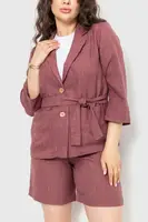 Костюм жіночий колір сливовий 115R0451-1