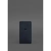 Кожаный чехол для iPhone 13 Синий Crazy Horse