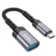 Переходник HOCO Type-C male to USB female 3.0 converter UA24