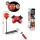 Боксерский набор Sport Set ZG 0-468 груша перчатки насос. Black and Red (163053)