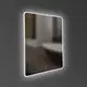 5257361 ACQUA Дзеркало 600х700 заккруглене, з тачсенсором та LED підсвідкою