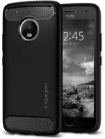 Чехол Spigen для Moto G5 Plus Rugged Armor, Black (M09CS21502)