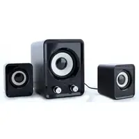 Комп'ютерні колонки акустика 2.1 FT-202 із сабвуфером Чорні