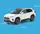 Модель автомобиля Toyota RAV4 2020 г. белая, масштаб 1:32, инерционная, свет и звук, Игрушечная модель Toyota RAV4 2020 года