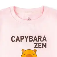 Футболка для дівчинки кулір Capybara zen