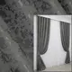 Комплект готовых штор из ткани лён мрамор, коллекция "Pavliani ХО". Цвет серо-коричневый. Код 1267ш 2.5 (2шт. 2,5х2,8м.)