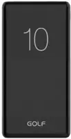 Портативна батарея GOLF Power Bank 10000 mAh G80 10W Black***