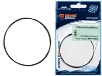 Поводковый материал Ukrspin Orange Spinning титан 2м 50кг(110lb)/0.7мм (1590-03-87)