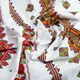 Ткань бязь ранфорс для постельного белья, хлопок, 130 гр/м2, 240 см 23R-14526 вишивка украинская