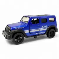 Машинка металева із серії "Автопром" - JEEP WRANGLER СИНІЙ