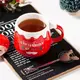 Чашка с крышкой Stenson Merry Сhristmas YG-01166 450 мл
