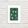 Постер в рамке Marry Christmas 15x21 см, A5 (WMT5_23NG017_WH)