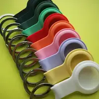 Брелок для AirTag Silicone FULL Key Ring с карабином, Orange (315033)
