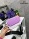 Белый/лаванда – без логотипа – стильный и элегантный клатч под клапаном, хорошо держит форму (0528)