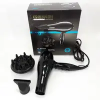 Профессиональный фен Gemei GM-103 2200Вт для сушки укладки волос режимы скорости, температуры, сенсор