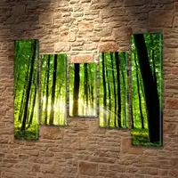 Модульні триптих картини, на ПВХ тканини, 95x135 см, (95x25-2/65х25-2/50x25)