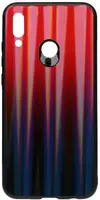 Чехол-накладка TOTO Aurora Print Glass Case Huawei P Smart 2019 Red