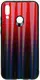 Чехол-накладка TOTO Aurora Print Glass Case Huawei P Smart 2019 Red
