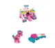 Конструктор Building Block, 330 деталей, наклейки, в ведре. Multicolor (137595)