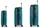 Чемодан Gabol Mercury L Turquoise 122947-018