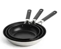 Набір сковорідок KitchenAid СSS СС005708-001 3 предмети чорний