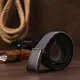 Текстильный мужской ремень Vintage 20581 Серый
