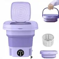 Портативна складна 6,5 літрова міні-пральна машина 643 • Folding Washing Machine пральна машина