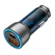 Адаптер автомобильный HOCO Sprinter dual port car charger NZ8 |1USB/1Type-C, QC/PD, 45W/3A|
