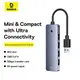 HUB адаптер Baseus UltraJoy Series 4-Port  HUB Lite |USB-A to USB3.0*4, 5Gbps,15cm|