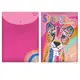 Папка-конверт на кнопке А4 YES Pink Panther 491881 33х24 см