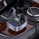 Адаптер автомобильный HOCO Crystal transparent discovery edition car BT FM transmitter E71 |2USB, 3A/18W, QC|