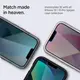 Защитное стекло Spigen для iPhone 17e/ 16e/ 14 / 13 / 13 Pro - EZ FIT GLAS.tR (2 шт), Clear (AGL03385)