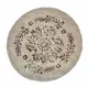 Коврик в ванную круглый Arya Luxor AR-1380062-brown 120 см коричневый