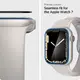 Гибридное стекло для Apple Watch Series (45 mm) Spigen, EZ FiT, Pro Flex (упаковка 2шт), (AFL04051)