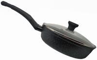 Сковорода универсальная Krauzer KR-77077 26 см черная