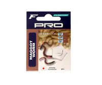 Готовi повiдцi PRO Maggot/Worm HOOKS TO NYLON #16 7pcs