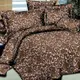 Ткань бязь хлопок GOLD LUX пл 125 г/м2 V-GLux-5400 вензель шоколад