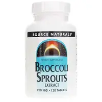 Натуральная добавка Source Naturals Broccoli Sprouts Extract 120 таблеток