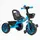 Велосипед 3-х колесный детский Best Trike, стальная рама, колокольчик, 2 корзины. Blue (146099)