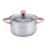 Кастрюля со стеклянной крышкой Kamille KM-4931 2 л 18 см