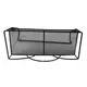 Полка настенная с держателем 25*10см Stenson R88701 (black)