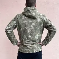 Куртка чоловіча тактична військова мультикам під шеврони Soft Shell (ЗСУ) 7353 XL оливкова